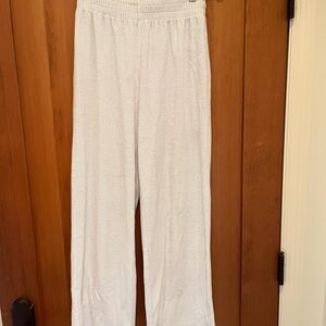 Reformation White Sweatpants